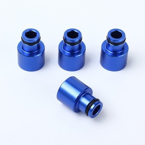 อะแดปเตอร์หัวฉีดน้ำมันเชื้อเพลิงสำหรับ B16 B18 D16Z D16Y อลูมิเนียมอัลลอยด์ PYZ815 อะไหล่ปรับปรุงเพิ่มประสิทธิภาพ 4 ชิ้นต่อแพ็ค - Product Image 4