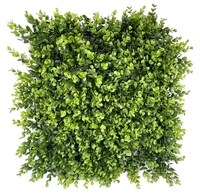 Haute Réaliste 50*50cm Étanche Anti-UV Plante Artificielle Résistance Aux UV Arbustes En Plastique Décoratifs pour Décoration Murale