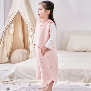 Saco de Dormir Tipo Chaleco Sin Mangas Anti-Patadas para Bebés Unisex / Algodón Puro Cálido ODM para 1-3 Años Otoño/Invierno - Product Image 3
