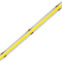 LEDODM prix d'usine Cob Led Strip Light 12v 24v 320leds/M 2700K 3000K 4000K 6500K Ip20 CRI>90 9.6 W/M COB Dot Free Led Light