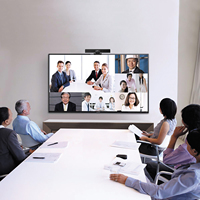 Solución de videoconferencia todo en uno rentable Cámara 4K UHD EPTZ e-learning enseñanza en línea para sala de reuniones