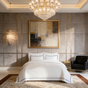 Fournisseur <span class=keywords><strong>de</strong></span> Parure <span class=keywords><strong>de</strong></span> Lit 4 Pièces <span class=keywords><strong>de</strong></span> <span class=keywords><strong>Haute</strong></span> <span class=keywords><strong>Qualité</strong></span>, Luxe, Blanc, Jacquard, <span class=keywords><strong>Housse</strong></span> <span class=keywords><strong>de</strong></span> <span class=keywords><strong>Couette</strong></span>, <span class=keywords><strong>Housse</strong></span> <span class=keywords><strong>de</strong></span> Coussin en Coton - Product Image 1