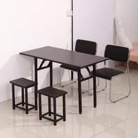 Bureau moderne en métal Table de formation pour étudiants Combinaison double bureau Table de conférence longue et pliable pour tutorat Bureau