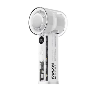 Ventilatore Elettrico Portatile X05 a Semiconduttore ad Alta Velocità, 3000mAh, Ricaricabile USB, per Esterni - Product Image 6