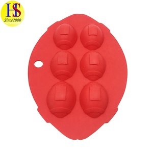 SANS BPA Silicone Moule <span class=keywords><strong>Chocolat</strong></span> Moule Fabrication De Bonbons Extra Grand Bac À Glaçons Rond - Product Image 3