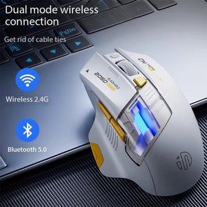 New INPHIC A9 II Discovery Edition chuột không dây Bluetooth Dual-mode sạc im lặng văn phòng chơi game e-thể thao máy tính xách tay - Product Image 2