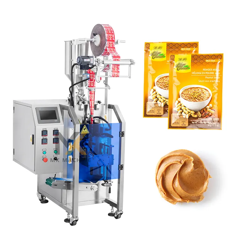 Máquina de embalagem de molho de pimenta, alta velocidade automática 10ml, saco de saquinho, líquido, máquina de embalagem de pasta de peanut