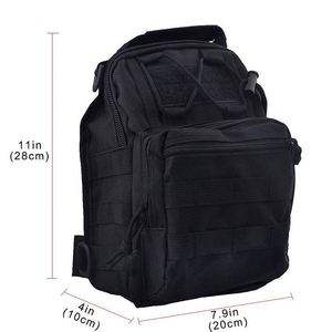 Free Sample Tactical Bag Single Crossbody Shoulder Messenger Chest <b>Small</b> <b>Tool</b> Backpack Casual Office Waterproof Nylon Satchel - Product Image 3