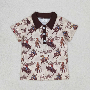 Chemise pour garçon Fish Hook Ocean Blue - Product Image 3