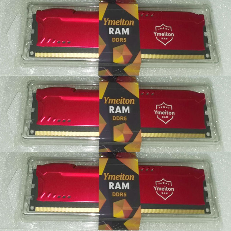 DDR5 32GB 4800 with Cooling Fin Cover Red