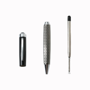 2025 Bronze en relief sculpté motif cuivre rétro <span class=keywords><strong>Rotring</strong></span> laiton logo personnalisé lourd métal stylos à bille bon cadeau Action stylo à bille - Product Image 6