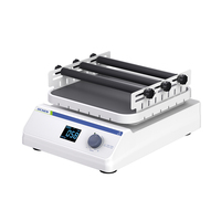 Venta caliente Equipos de laboratorio LACHOI LCD Digital 10-80RPM Rocking Shaker con plataforma