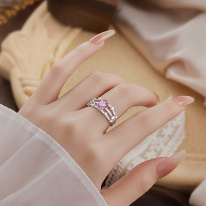 9 Wholesale 5*7mm Oval Cut Natural Stone <b>Adjustable</b> <b>Rings</b> Sterling <b>Silver</b> 925 Non Tarnish Casual Jewelry Wholesale - Product Image 3