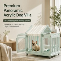 Lit pour chien moderne rectangulaire, mignon et tendance, accessoires