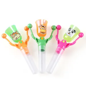 China Factory Plastic Rattle Toys Tube Empty Candy Toy For Candy