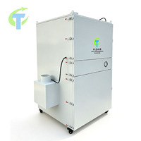 Système de filtration d'air industriel avec collecteur de poussière à cartouche à jet pulsé automatique