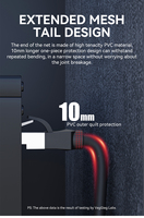 Câble réseau OEM/ODM Cat6 Câble réseau étanche UTP CAT6 Blindage cuivre stable: FTP Bande passante: 250 MHz Pour PC