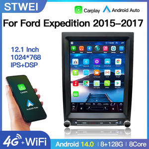 STWEI Pantalla Estilo Tesla de 12.1'' con Android 14 y Carplay, Radio para Auto con GPS, Navegador, Reproductor Multimedia Estéreo para Ford Expedition 2015-2017 4G - Product Image 2