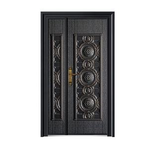 ประตูเหล็กนิรภัยแบบกันขโมย สไตล์เม็กซิกัน รุ่นยอดนิยม ขายดี รับสั่งทำตามแบบ - Product Image 4