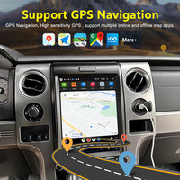 Radio Android 14 con Pantalla Táctil Grande de 12.1 Pulgadas para Ford F150 2013-2015 |   4G LTE/WiFi/GPS Integrado |   Ayuda de Marcha Atrás USB para TV HD Split