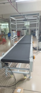Sistema di Trasporto a Nastro in <span class=keywords><strong>PVC</strong></span> e Gomma per Pacchi Pesanti - Product Image 4