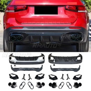Difusor de Parachoques Trasero para Coche, Alerón, Divisor, Modificación de Salida de Escape Trasera para Mercedes Benz GLB X247 2020+, Accesorio para Coche - Product Image 1