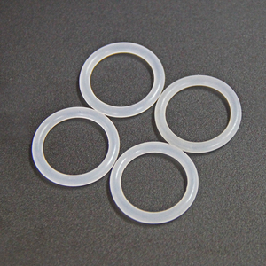Özel küçük yüksek yoğunluklu şeffaf güzel yüzey düz silikon kauçuk <span class=keywords><strong>O</strong></span> Ring - Product Image 4