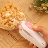Mini manuel chaleur alimentaire économiseur sous vide scellant Portable alimentaire scellant en plastique Machine à sceller la chaleur scellant