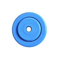 Roue pour chariot D=51mm, utilisée pour le convoyeur aérien de la ligne de traitement de la viande de poulet et de poulets de chair