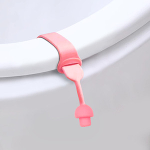 Toilet Seat Lifter With Handle Dirt Proof Lid Opener For Bathroom Use - Product Image 2