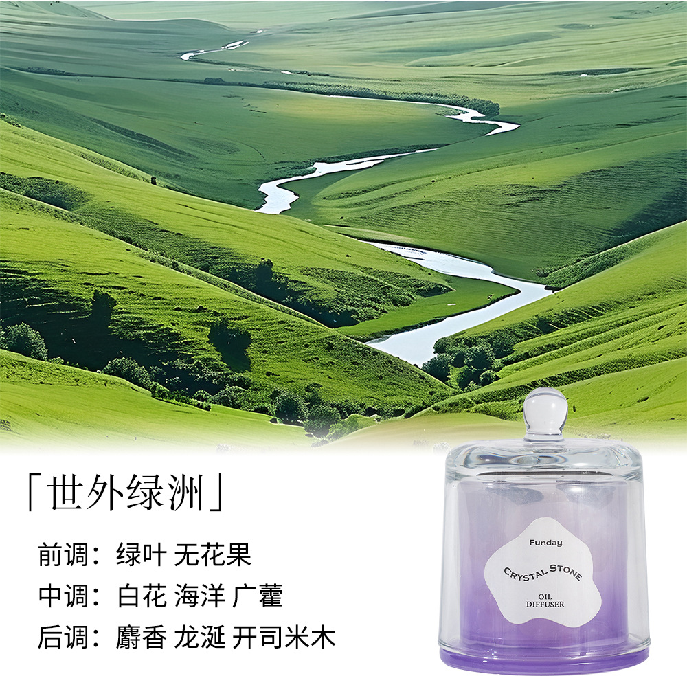 Oasis in the Wilderness - Charmant violet