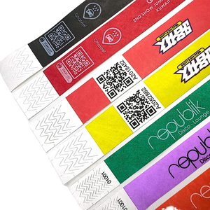 Evento Tyvek ID Wristband monouso prodotto promozionale per le occasioni speciali braccialetto di carta - Product Image 1
