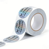 Etiquetas Adhesivas de Vinilo Holográfico Personalizadas, Resistentes al Agua, Brillantes, de Alta Adhesión, con Forma Personalizada y Logotipo Personalizado