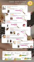 Extension de cheveux naturels brésiliens vierges Remy 12A de haute qualité, lisses, blonds, avec cordon de serrage pour queue de cheval