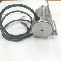 Electroimán Tubular Lineal Redondo T5893L de 30 mm de Carrera Larga, Solenoide de Empuje y Tracción con Recubrimiento de Zinc y Montaje Roscado, CC 24V/110V