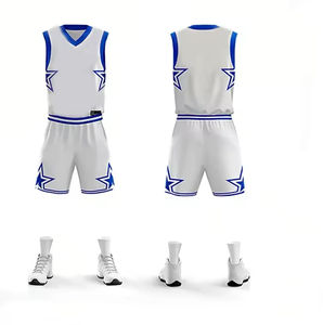 Venta al por Mayor de Camisetas de Baloncesto Americanas Blancas Personalizadas, Transpirables, de Secado Rápido, sin Mangas, Unisex, para Adultos, de Marca - Product Image 3