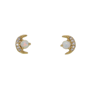 Boucles <span class=keywords><strong>d</strong></span>'oreilles <span class=keywords><strong>d</strong></span>élicates minimalistes en pierre <span class=keywords><strong>d</strong></span>'opale Cz, bijoux pour femmes, <span class=keywords><strong>vermeil</strong></span> de haute qualité, boucles <span class=keywords><strong>d</strong></span>'oreilles <span class=keywords><strong>d</strong></span>élicates - Product Image 6