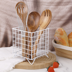 Panier de rangement carré en fil métallique grande capacité pour dosettes de café, design moderne, pour comptoir de cuisine et articles ménagers - Product Image 3