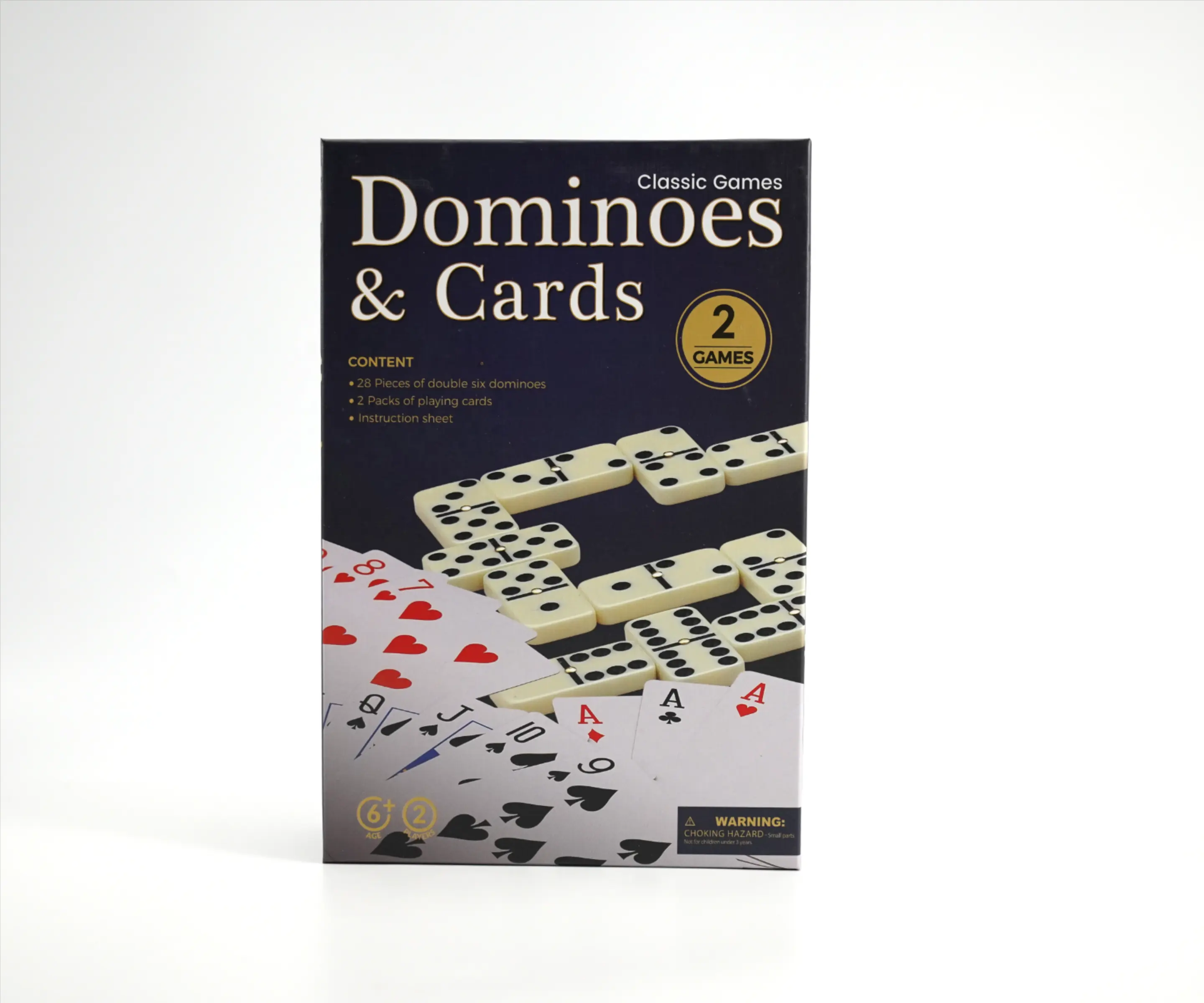 China Hersteller Dominoes & Kartenspiel Fabrik Großhandel Klassisches Brettspiel für Erwachsene Kunden spezifische Brettspiele