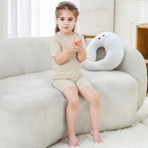 Conjunto de pelele de bambú Michley Verano 2026: ¡Gran oferta! Estilos lisos y estampados para regalo infantil, ideal para socios OEM y pedidos al por mayor. - Product Image 4