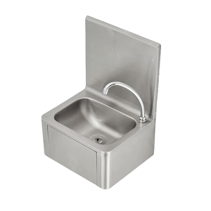 Robinet de cuisine à levier sans contact en acier inoxydable pour évier de préparation de <span class=keywords><strong>restaurant</strong></span>, zone de lavage de vaisselle, eau chaude et froide - Product Image 4