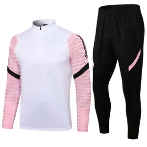 23/24 New High quality Style Factory spot Sportswear Football Suit training Clothes Wholesaler Long-sleeved suit