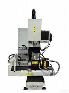 Vente directe usine – Centre d'usinage vertical micro 5 axes, broche BT30, CNC DELEM, précision 0,01, multifonctionnel, économique, 8 outils - Product Image 2