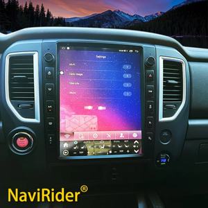 Reproductor Multimedia para Auto, Estéreo, Navegador, Unidad Principal con Pantalla Android Tesla de 13 Pulgadas, Radio 2DIN para Nissan Titan 2016 2018, GPS, Carplay - Product Image 1