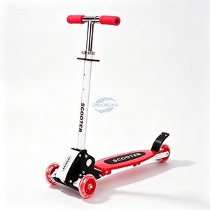 Thickened Steel <b>Frame</b> Portable Triple-Wheel Double Wing Scooter for Kids, Stable Durable Indoor & Courtyard <b>Play</b> Toy - Product Image 2
