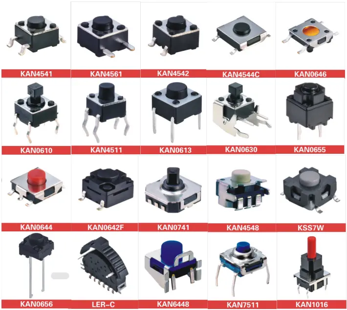 ผู้ผลิตสวิตช์ TACT แผงสวิตช์12V สวิตช์นำทาง5ทาง