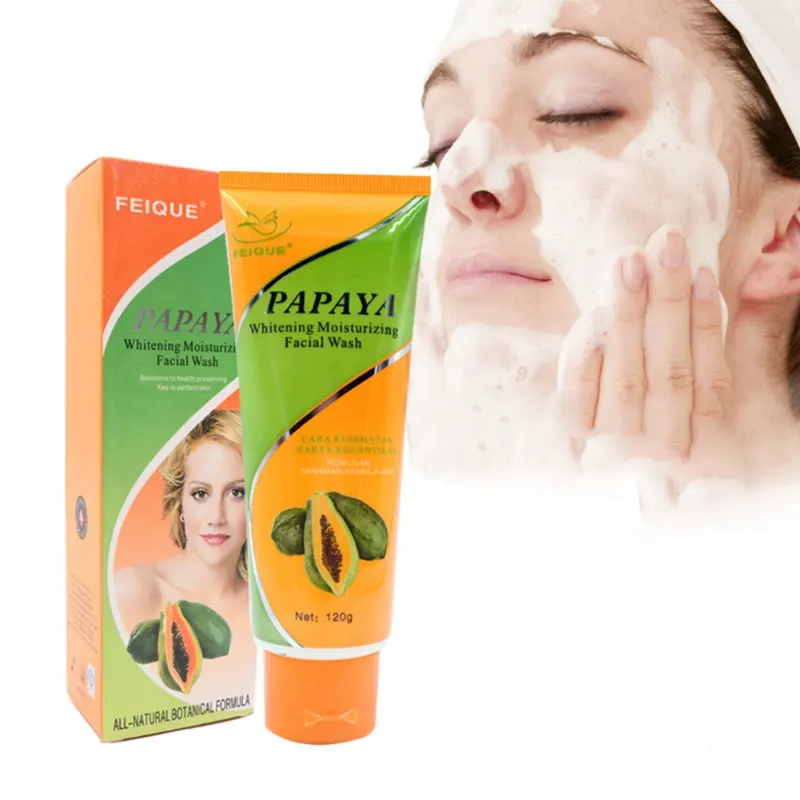mild whitening and moisturizing papaya cleanser cleanser For Face Skin Care