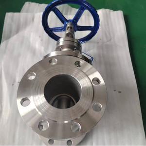 Vanne à boisseau rigide à joint caché Z45W-16P 25P en acier inoxydable 304/316L, bride pneumatique, haute température pour les fluides aqueux - Product Image 4