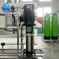 Solar wasser aufbereitung maschine 10 m3/h Umkehrosmose anlage für gewerbliche Wohnzwecke Brunnen wasser entsalzung RO-Membran