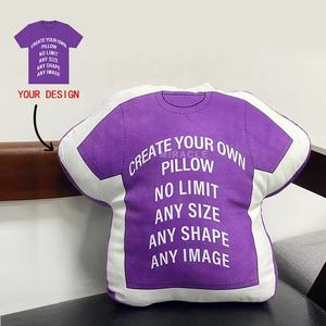 Decoración del hogar Accesorios de lujo Forma redonda Donut Almohada Letra Alfabeto Cuerpo Cojín Impresión personalizada Nombre del bebé Regalo Almohada - Product Image 6